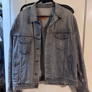 Levi's Classic Gray Denim Jacket